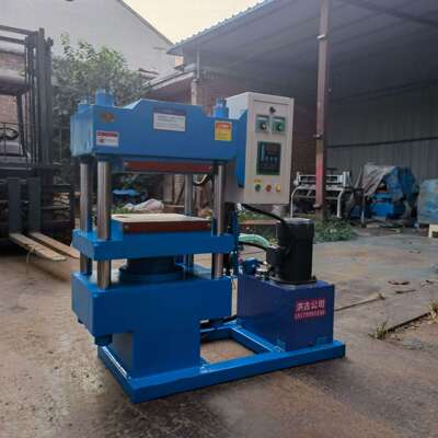 覆膜板油压化75757热化压机橡胶垫片平板硫机双层硫仪