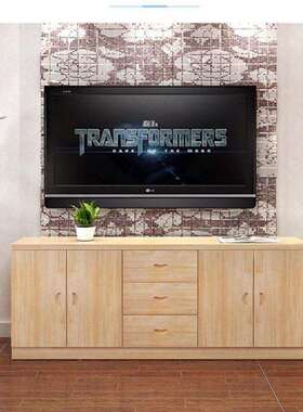 实木现代10055893简约电视柜客厅新款电视储柜高柜边地柜物柜置物