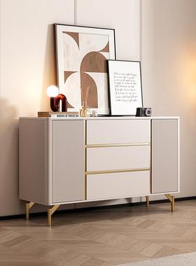 轻奢柜斗柜现代简多功能收纳抽屉约柜大容量QJU卧室柜床尾储物五