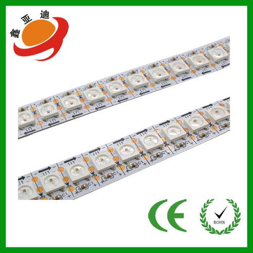 幻彩灯S带K681全彩智能30灯6XQJ0灯144内置I2C程可编SK6812流水灯