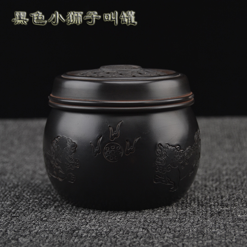 黑虫油葫芦蟋蟀蛐蛐罐竹蛉马蛉鸣虫叫罐蝈蝈罐玩赏宁阳两个