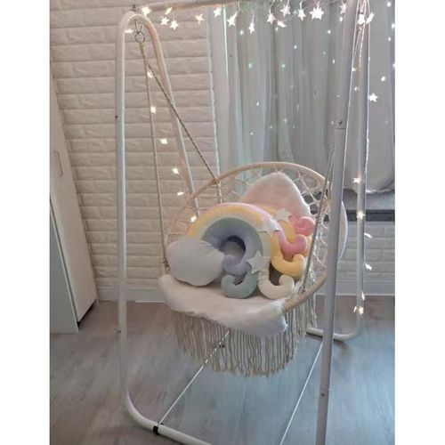 S家用阳台吊椅躺椅懒人沙发室内休息成人用可躺吊篮藤椅吊椅