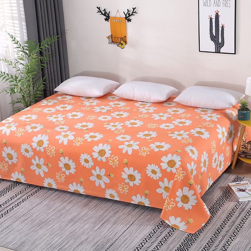 农村土炕炕单加厚防滑大床单双人榻榻米3米4米纯棉老粗布秋冬新品