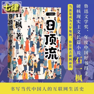 【认准正版】一日顶流人民文学出版社鲁迅文学奖年度中国好书得主石一枫长篇小说新作以硬核现实主义书写当代中国人的互联网生活史