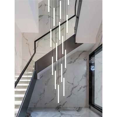 楼梯吊灯长吊灯loft复式楼现代简约创意旋转别墅挑空楼梯间专用灯