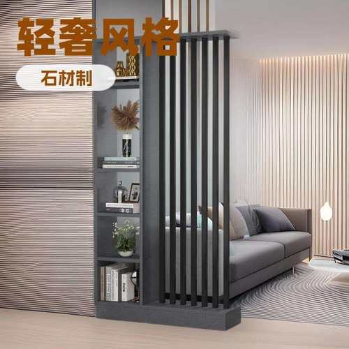 小户型落地屏风隔断客厅玄关柜家用轻奢型遮挡创意隔断装饰屏风柜