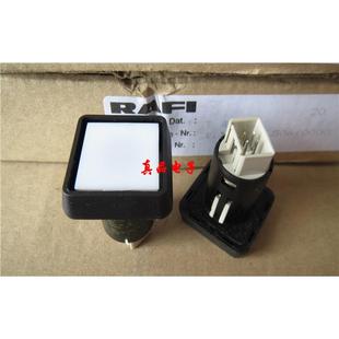 1.15.150.506 0000进口德国RAFI方形按钮按键按动复位电源开