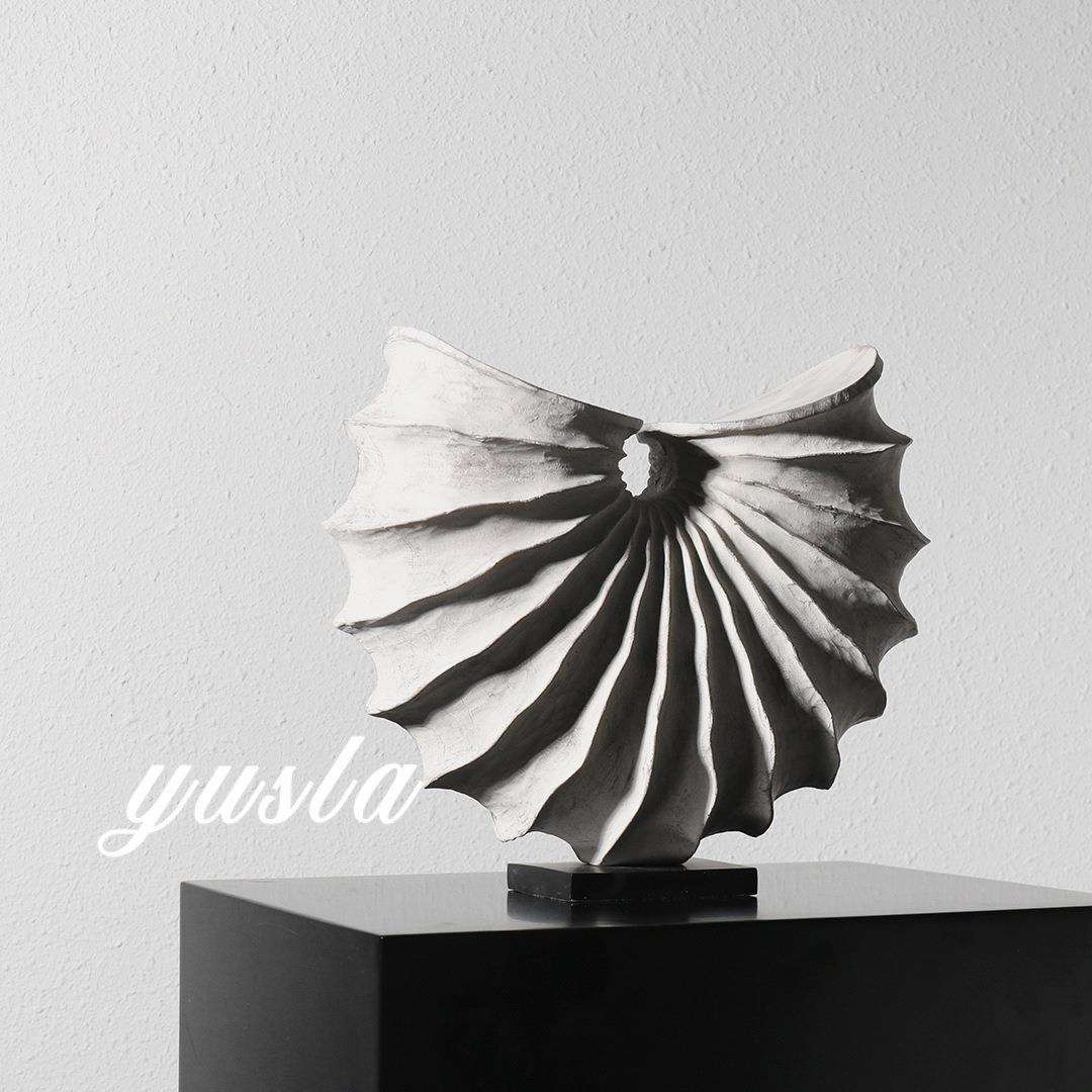 简约意式软装饰品样板房间玄关柜客厅电视柜餐边柜别墅办公室摆件