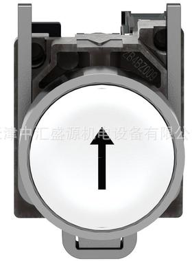 XB4BA3341白色按钮1NO功能符号ZB4BZ101+ZB4BA334平头按钮