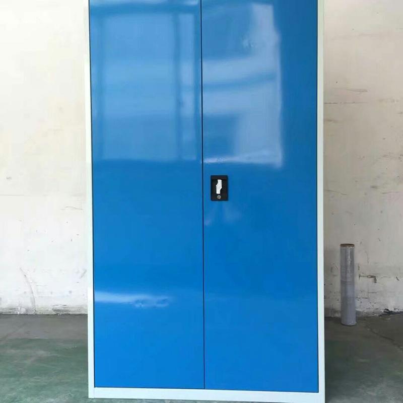 五层储物柜金属储物柜耐脏双开门工具柜简易更衣柜
