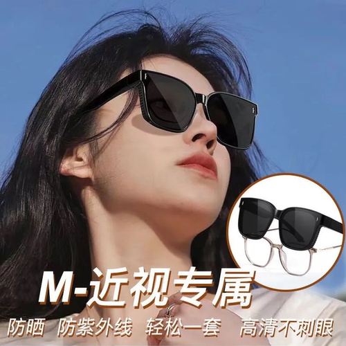 墨镜防紫外线开车专用偏光套镜