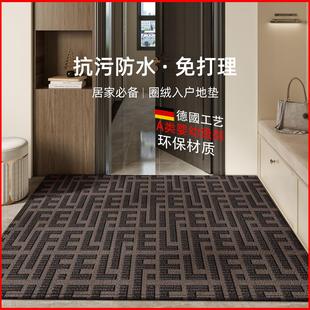 德国入户门地垫高级感门口地毯高端耐脏免洗门垫入门玄关防滑脚垫