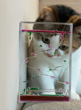 猫狗减压解闷水滴沙漏计时摆件