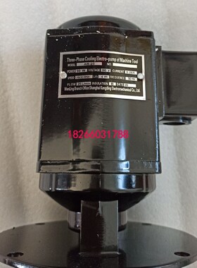 沈阳中捷Z3050X16摇臂钻床冷却水泵90W水泵Z3N050摇臂钻床90瓦水