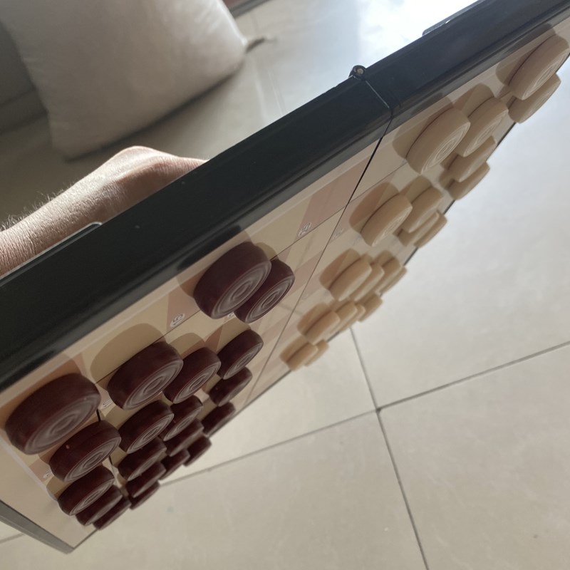 小学生100格国际跳棋折叠棋盘益智磁性40子儿童大号比赛培训