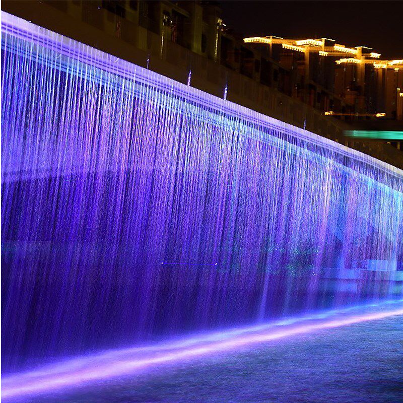 嵌入水底灯水池泳池灯防水壁灯条形水下地埋灯洗墙灯瀑布湖水景灯