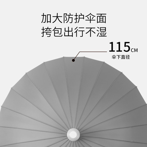 防水套雨伞女晴雨两用自动车载长柄伞H男加大加固加厚结实抗风直