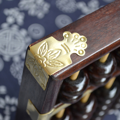 成年人大号19档7珠算盘老式实木制算盘木质算珠财务会计大人用