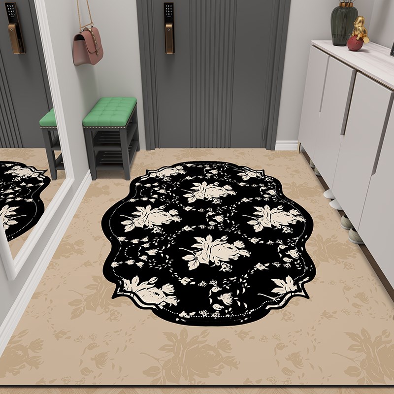 玄关门垫门口地垫耐脏进门脚垫吸水客厅可裁剪大门地毯入户门垫子