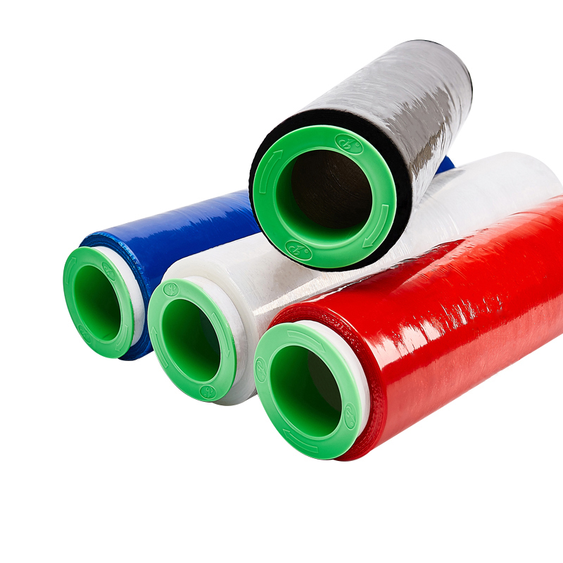 包装膜50CM宽缠绕膜PE拉伸膜工业保鲜膜透明打包膜大卷塑料膜整箱