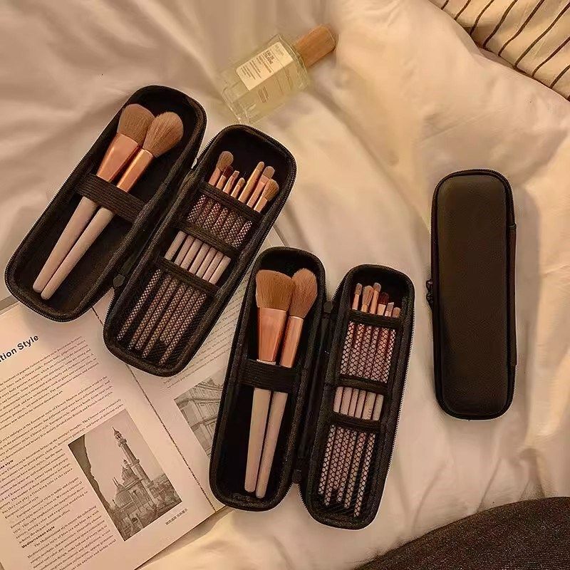 化妆刷收纳包女便携2025新款随身旅行小号刷子眉笔眼影刷收纳袋