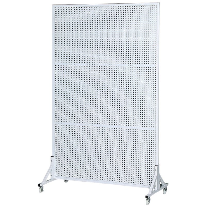 带轮商场落地洞洞板货架手机配件饰品架立式展示架工具挂板置物架