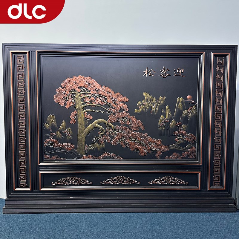 户外铝合金庭院屏风影壁墙景观隔断背景墙农村院子照壁迎门墙隔栅