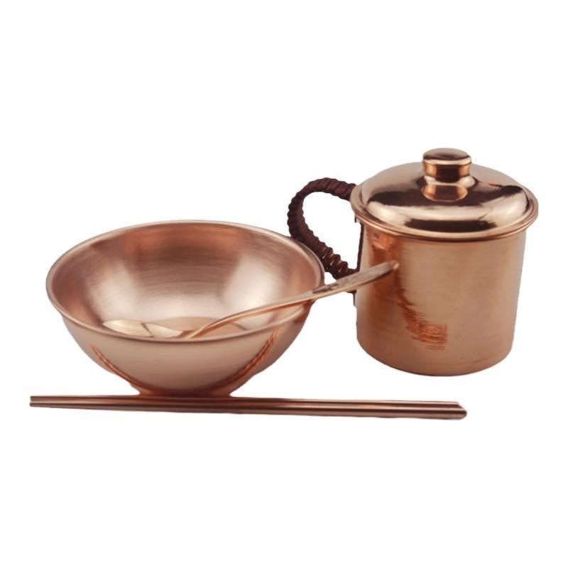 铜杯子铜碗铜筷铜勺套装铜质餐具铜水杯 铜缸子四件套手工铜餐具,餐饮具,叉/勺/筷套装,淘宝优惠券,粉丝福利购,淘宝优惠卷