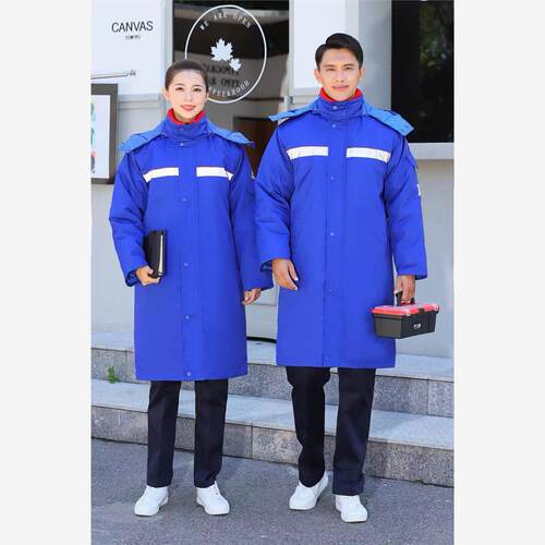 冬季棉服工作服男防静电