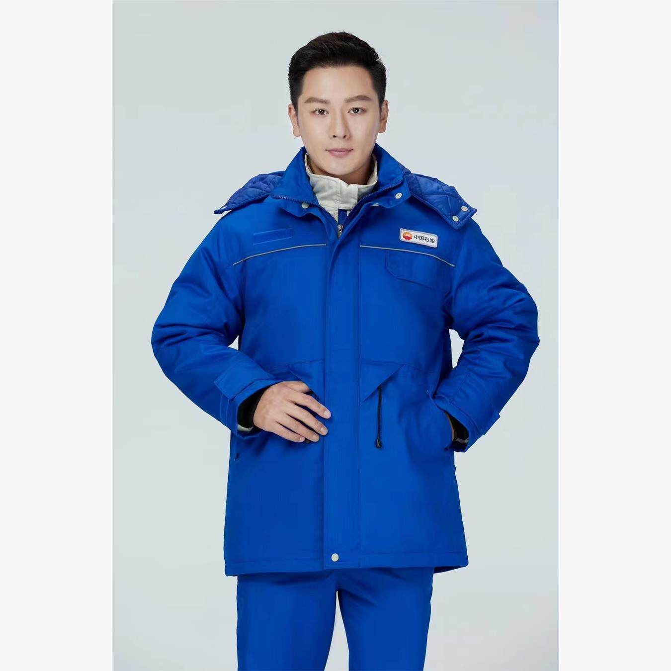 新款中石油工作服男夏季
