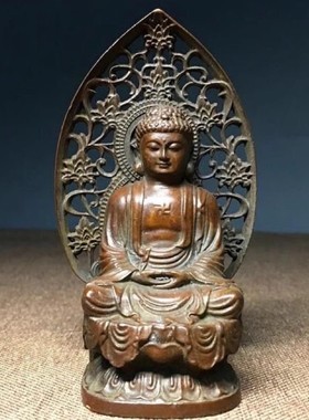 古玩老物件收藏佛光普照