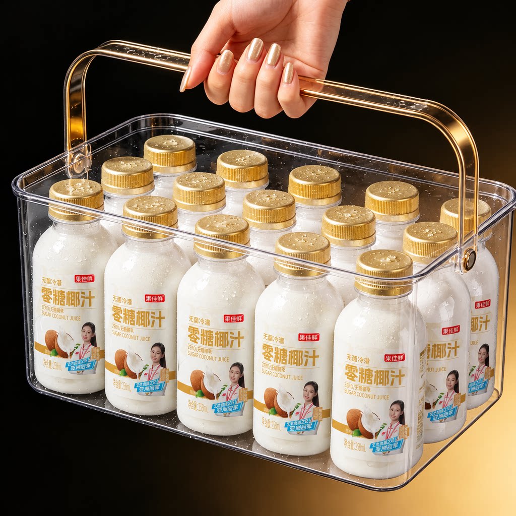 零糖椰汁258ml*10瓶整箱0糖椰奶学生营养健康早餐植物蛋白饮料