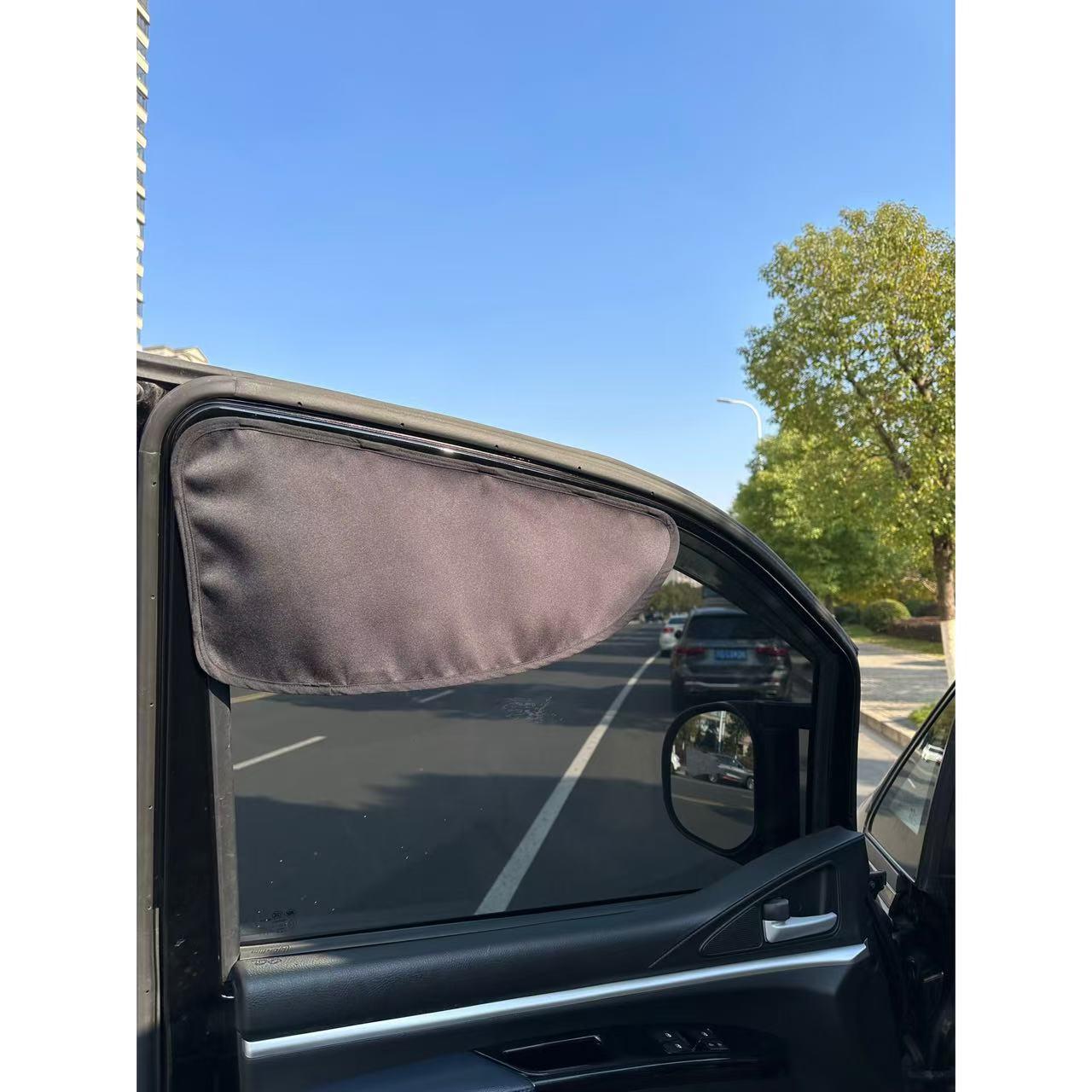汽车遮阳帘磁吸防晒隔热侧窗主驾驶车窗遮光遮阳挡前车窗开车可用