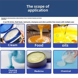 半自动洗剂、面霜定量罐装机气动蜂蜜黏性膏液小型气动手动灌装机