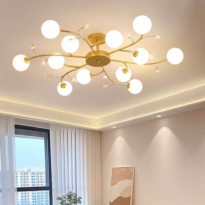 客厅灯吸顶吊灯魔豆北欧新款现代简约全屋套餐轻奢水晶卧室饭厅灯,家装灯饰光源,客厅吸顶灯,淘宝优惠券,粉丝福利购,淘宝优惠卷