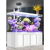 鱼缸鱼缸底滤超白玻璃2025新型中大型客厅家用龙鱼缸生态水免换