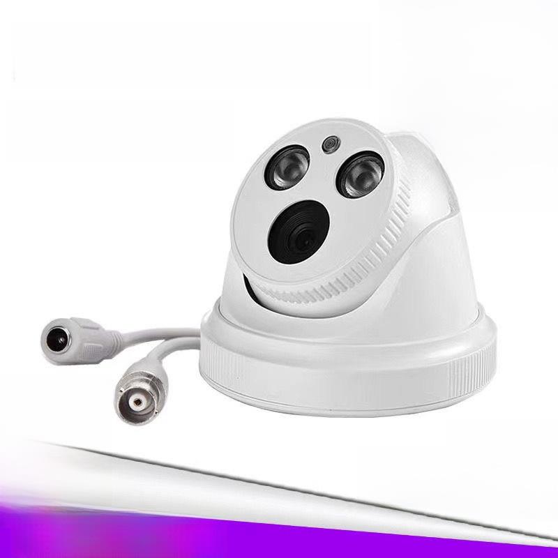 模拟红外高清半球监控摄像头家用 夜视1200线探头模拟监控器广角