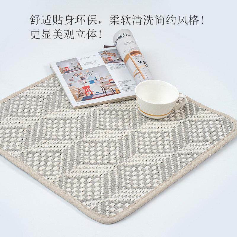 靠背一体新中式椅子车用四季编织餐椅垫棉亚麻加厚办公坐垫夏凉,居家布艺,椅垫,淘宝优惠券,粉丝福利购,淘宝优惠卷