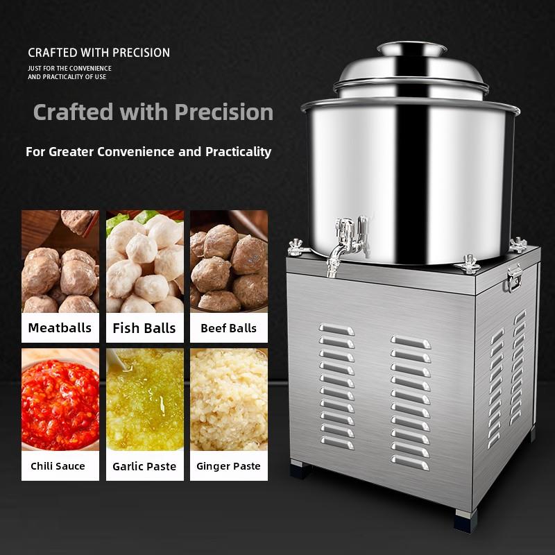 潮汕肉丸打包机商业福鼎肉片绞肉机牛肉搅拌机鱼丸虾球肉酱打包机