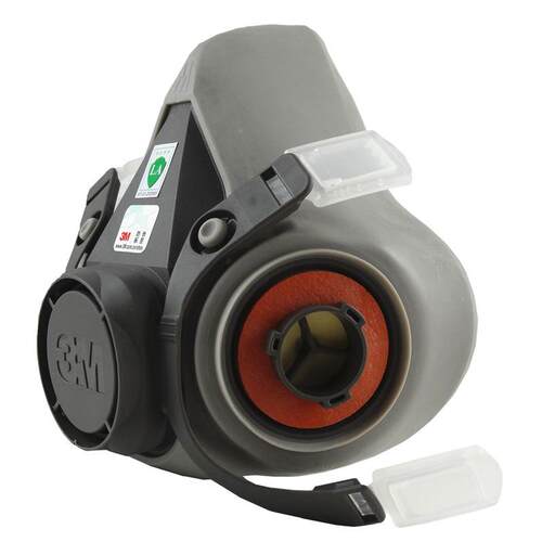 装正品62原00面防毒面具半面式中号体6100小76621号主主体罩工业
