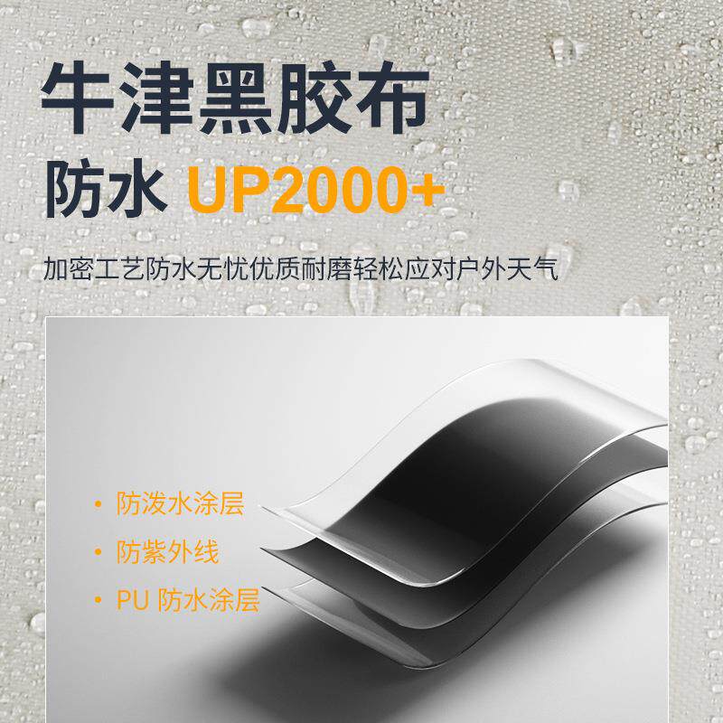 户外景防区公园野外营多人庭家出游遮阳天幕新帐篷防晒雨蝶形黑胶