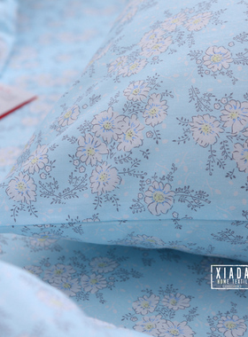 和风小碎花被套单件 100全棉斜纹被罩150x180x200x230少女粉