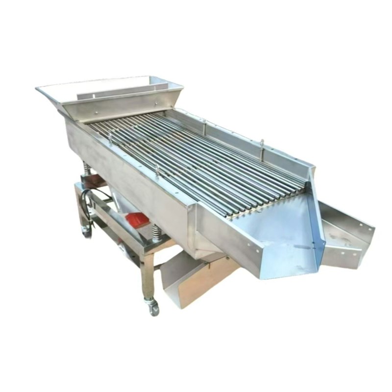 不锈钢全自动振动筛选机筛小龙虾直线振动筛