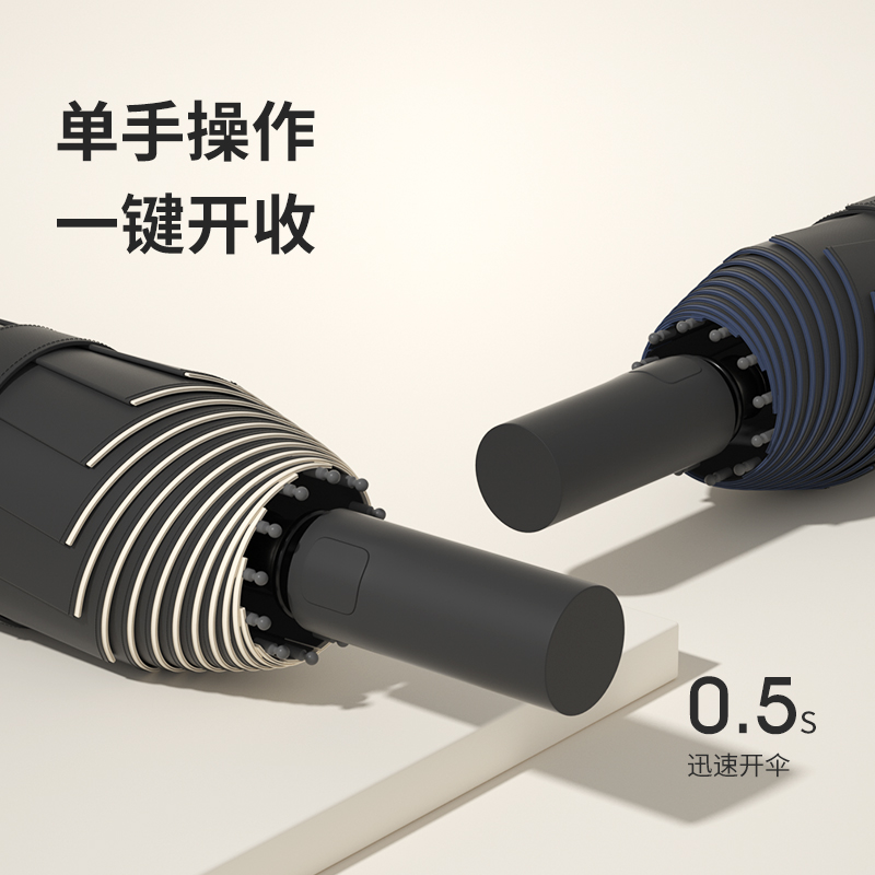 双层全自动雨伞女晴雨两用大号加大加固加厚男士双人暴雨