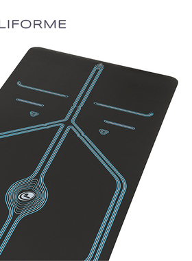 Liforme瑜伽垫女加宽加长加厚天然橡胶土豪垫吸汗防滑加大健身垫