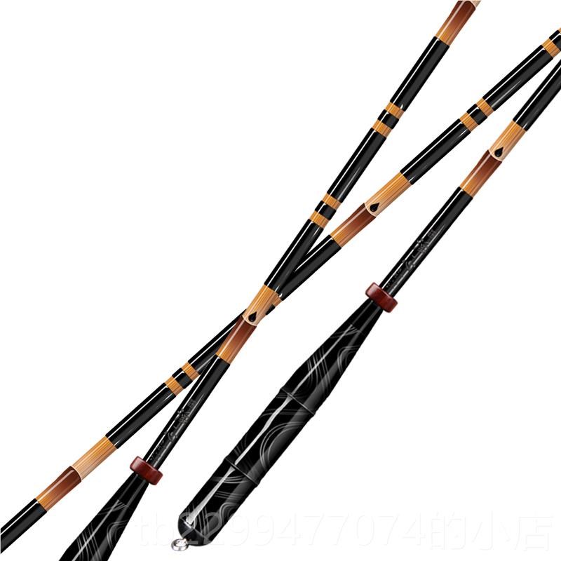 新款极细超轻鱼竿45米.极细鱼竿 净心超轻超钓硬超细2调鲫鱼竿鱼8