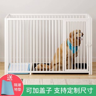 狗笼子中型小型犬大型犬狗狗隔z离栅栏围栏带厕所室内宠物泰 新款