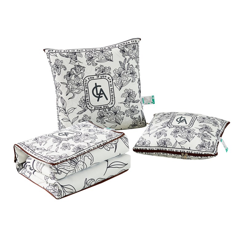 抱枕被子二合一车载两用办公室午睡沙发靠枕夏凉被空调被折叠毯子