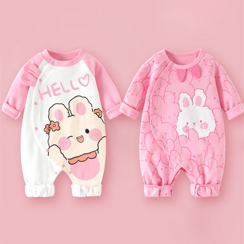 2套0-36个月婴儿服装,秋秋婴儿连衣裤,春秋男女服装,秋季外出服装