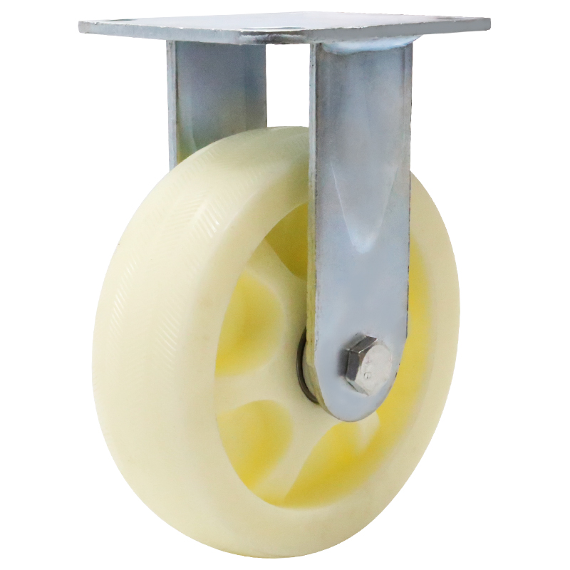 万向轮重型脚轮4568寸底座带刹车尼龙轮转向轮手推车平板拖车轮子